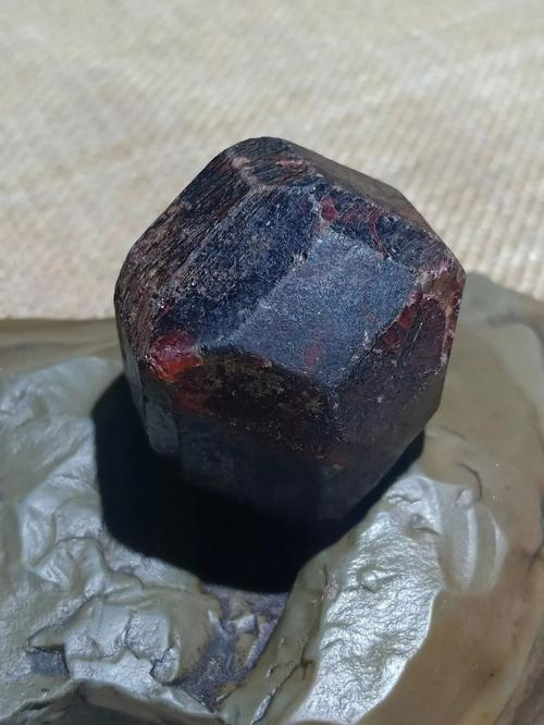 Garnet crystal