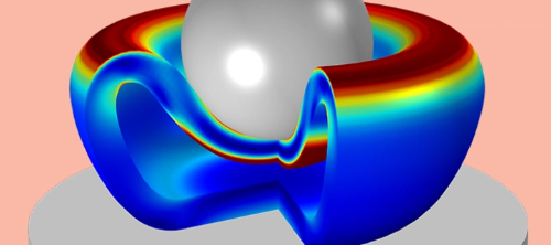 Simulation of the Compression of Hyperelastic Materials