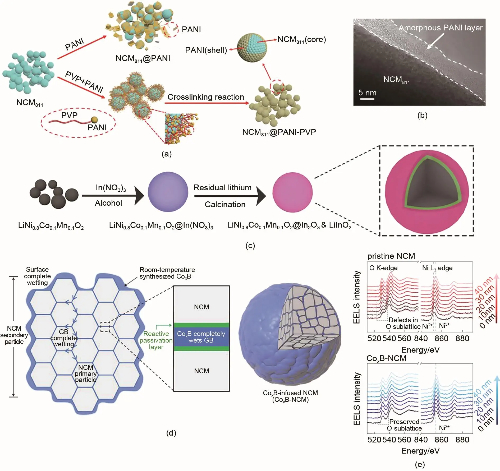 Surface Coating Modification of Ternary Materials (NCM)