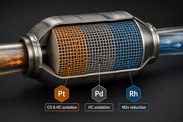 automotive catalytic converter