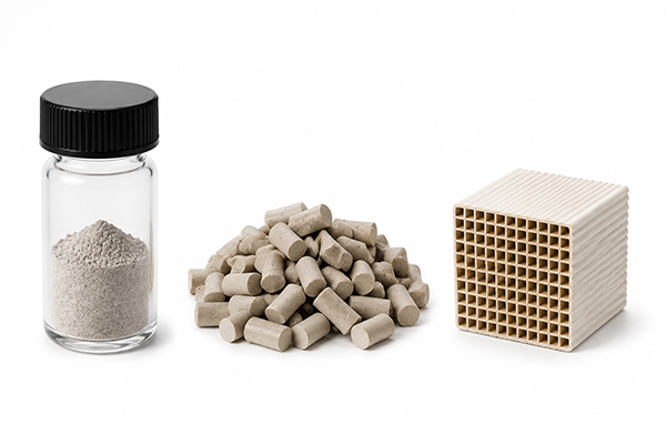 Three types of catalyst supports